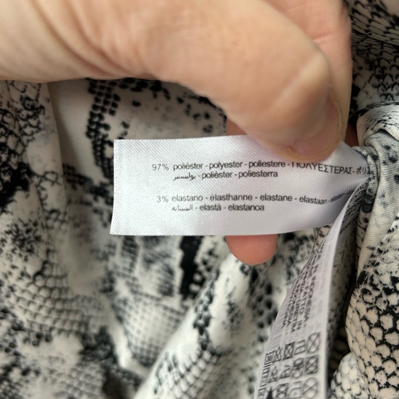 Zara Animal Print Shirt Dress XS - Picture 8 of 8